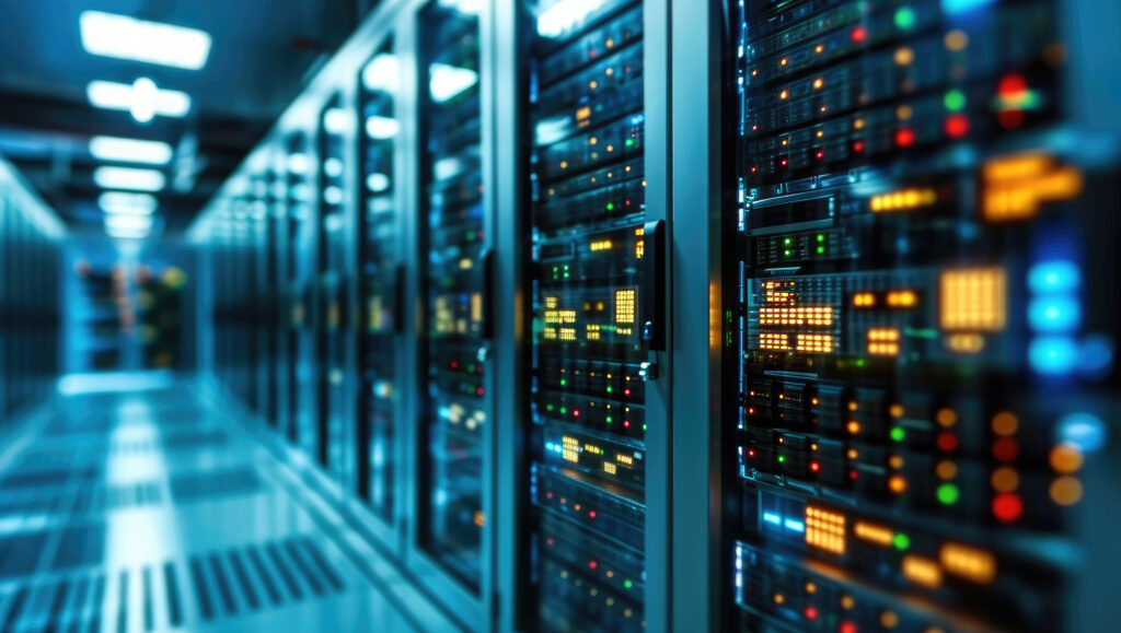 A server room data center